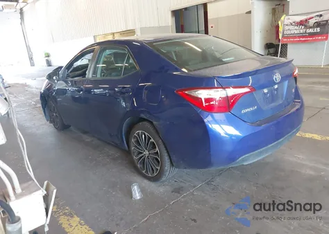 2015 Toyota Corolla S Plus z USA, uszkodzony, nr VIN 5YFBURHE2FP349595